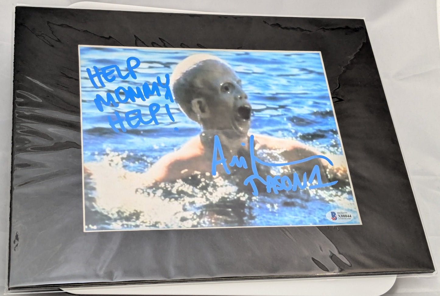 Ari Lehman Signed 8x10 Friday the 13th Matted Photo BAS