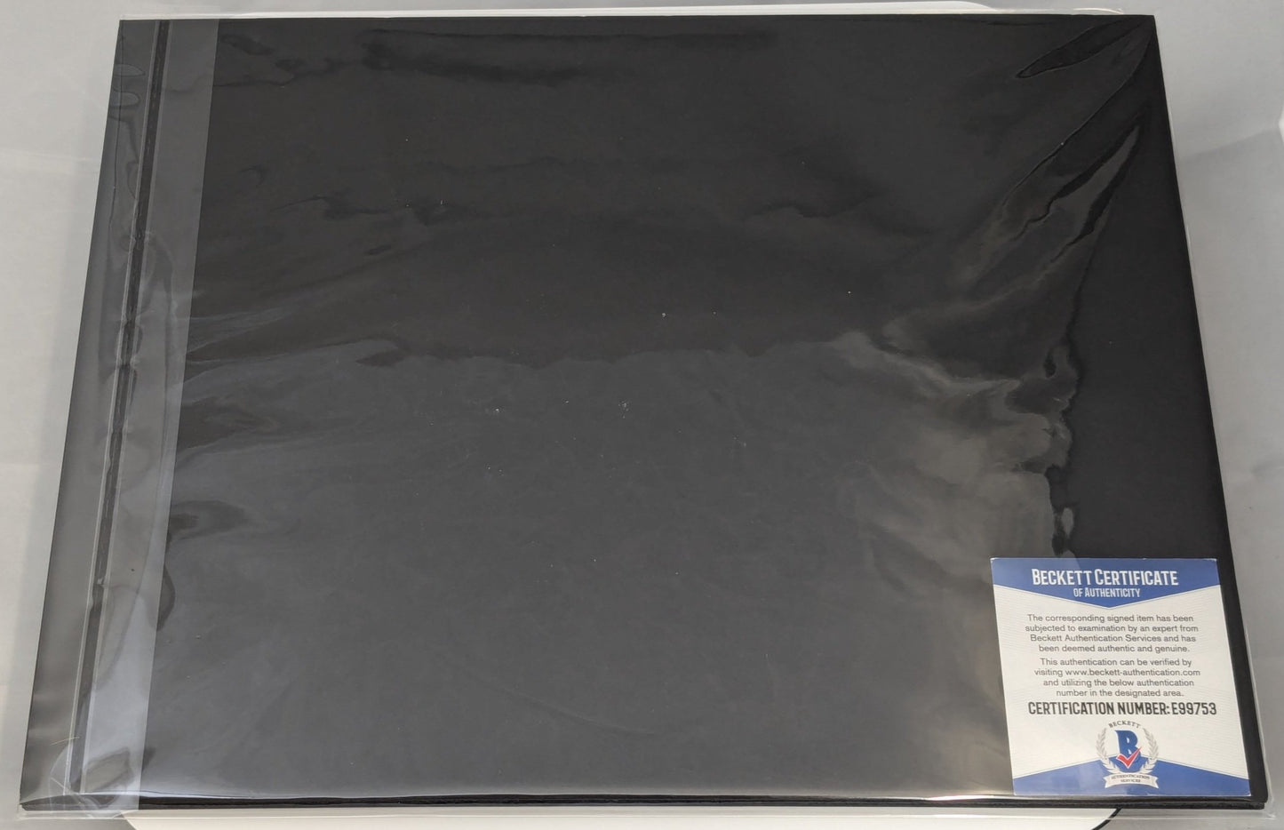 Ted White Signed 8x10 Friday the 13th 4 Matted Photo BAS Beckett COA