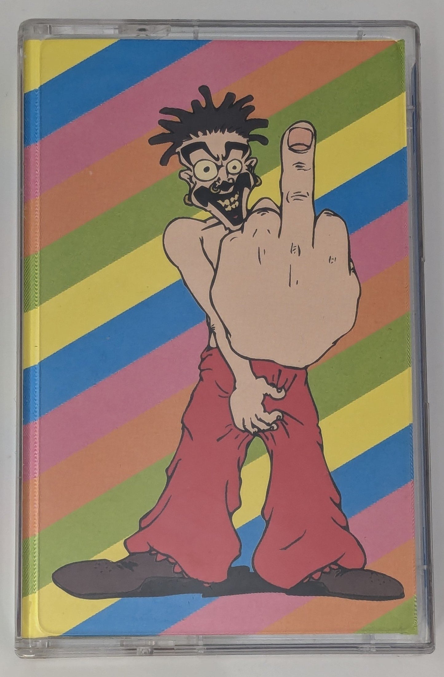 Shaggy 2 Dope Fxck Off! Blue Cassette Tape Insane Clown Posse ICP