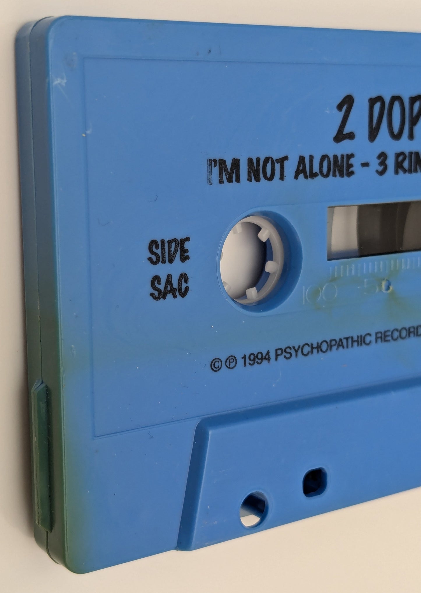 Shaggy 2 Dope Fxck Off! Blue Cassette Tape Insane Clown Posse ICP
