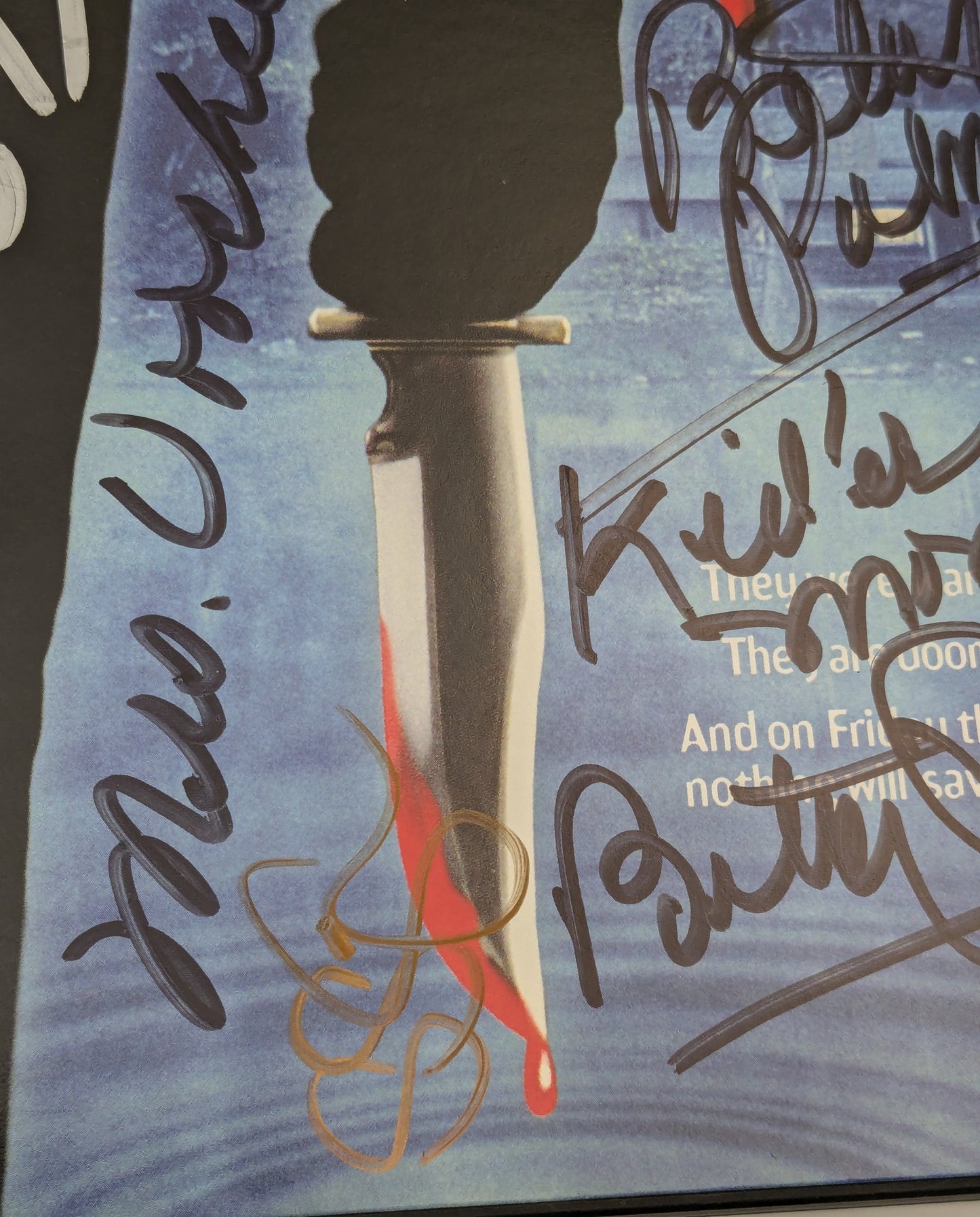 Friday the 13th DVD Signed by Betsy Palmer, Sean S Cunningham, Adrienne King