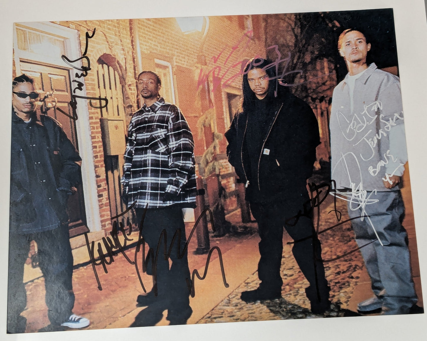 Bone Thugs -n- Harmony 4 Members Signed 8x10 Photo