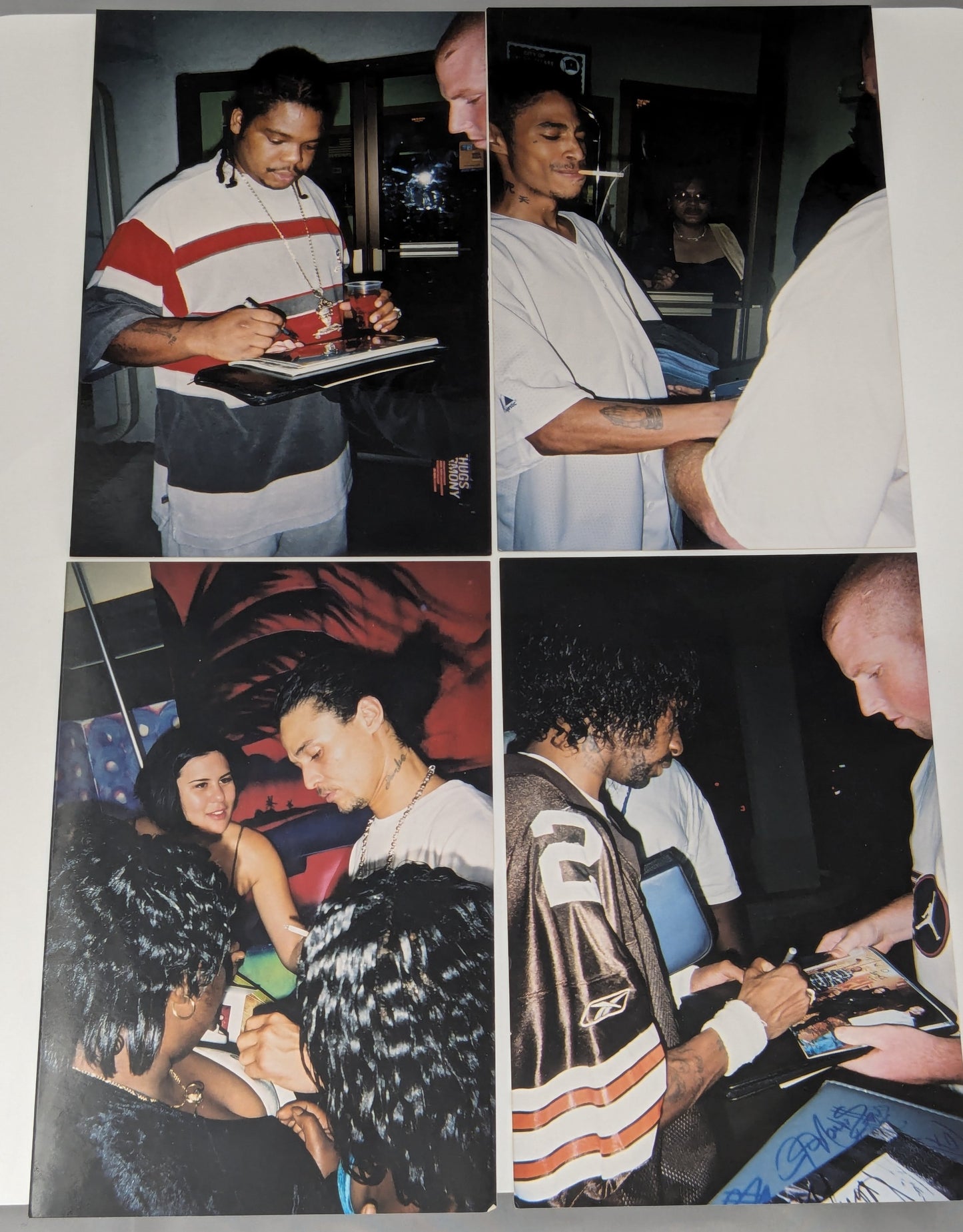 Bone Thugs -n- Harmony 4 Members Signed 8x10 Photo