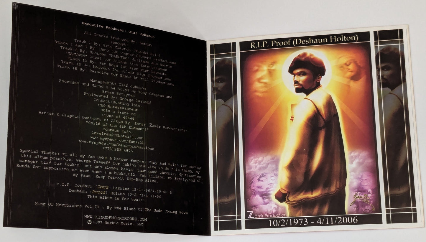 King Gordy Van Dyke & Harper Music Signed CD Detroit Rap