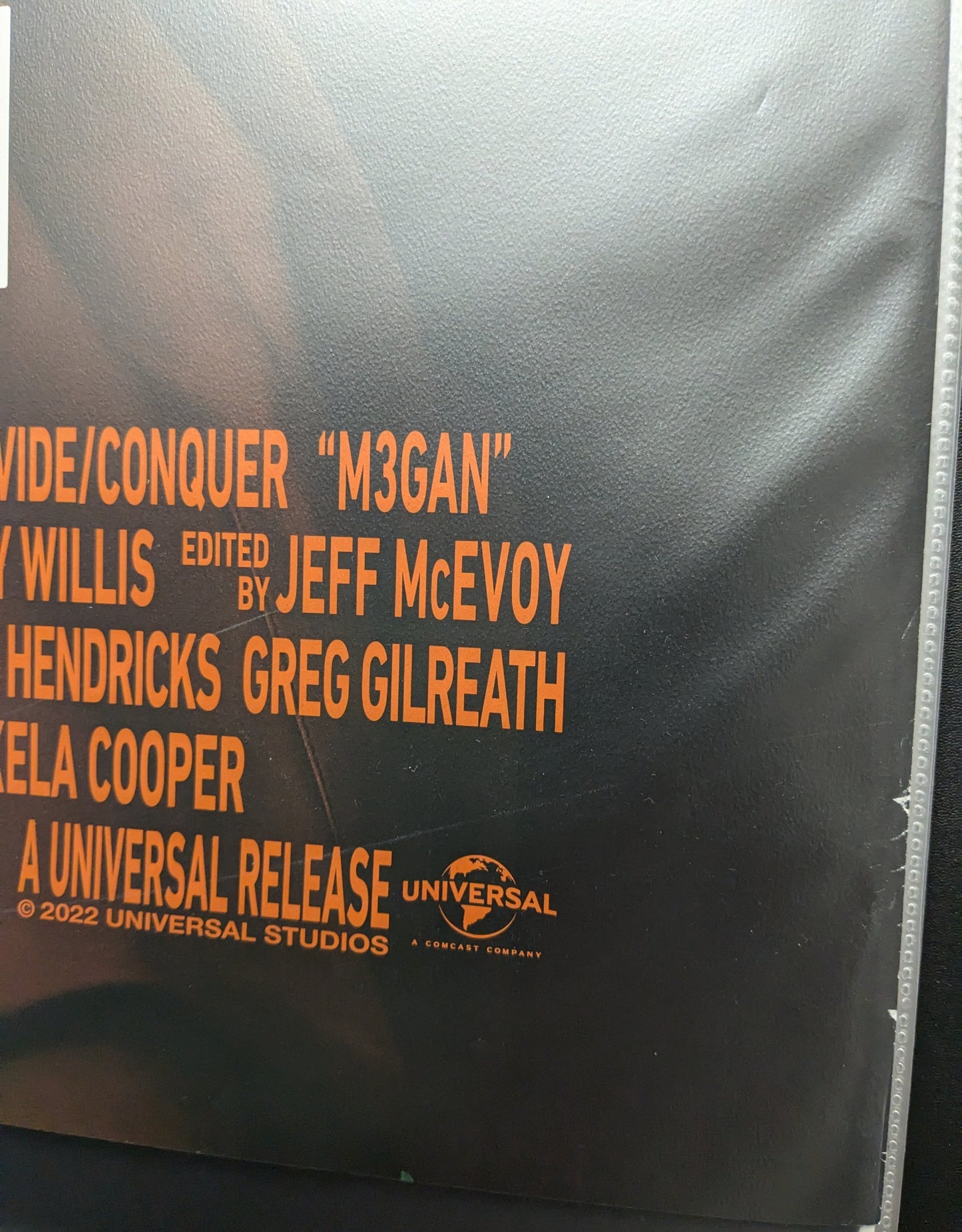 M3GAN (Megan) 2022 Original 27x40 D/S Movie Poster