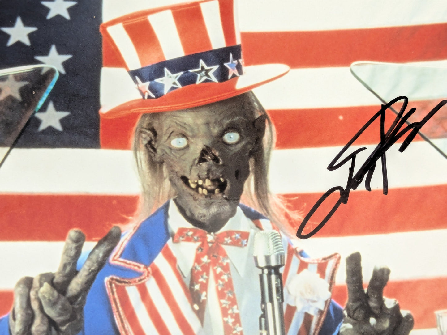 John Kassir / Crypt Keeper Signed 8x10 Photo Tales From The Crypt