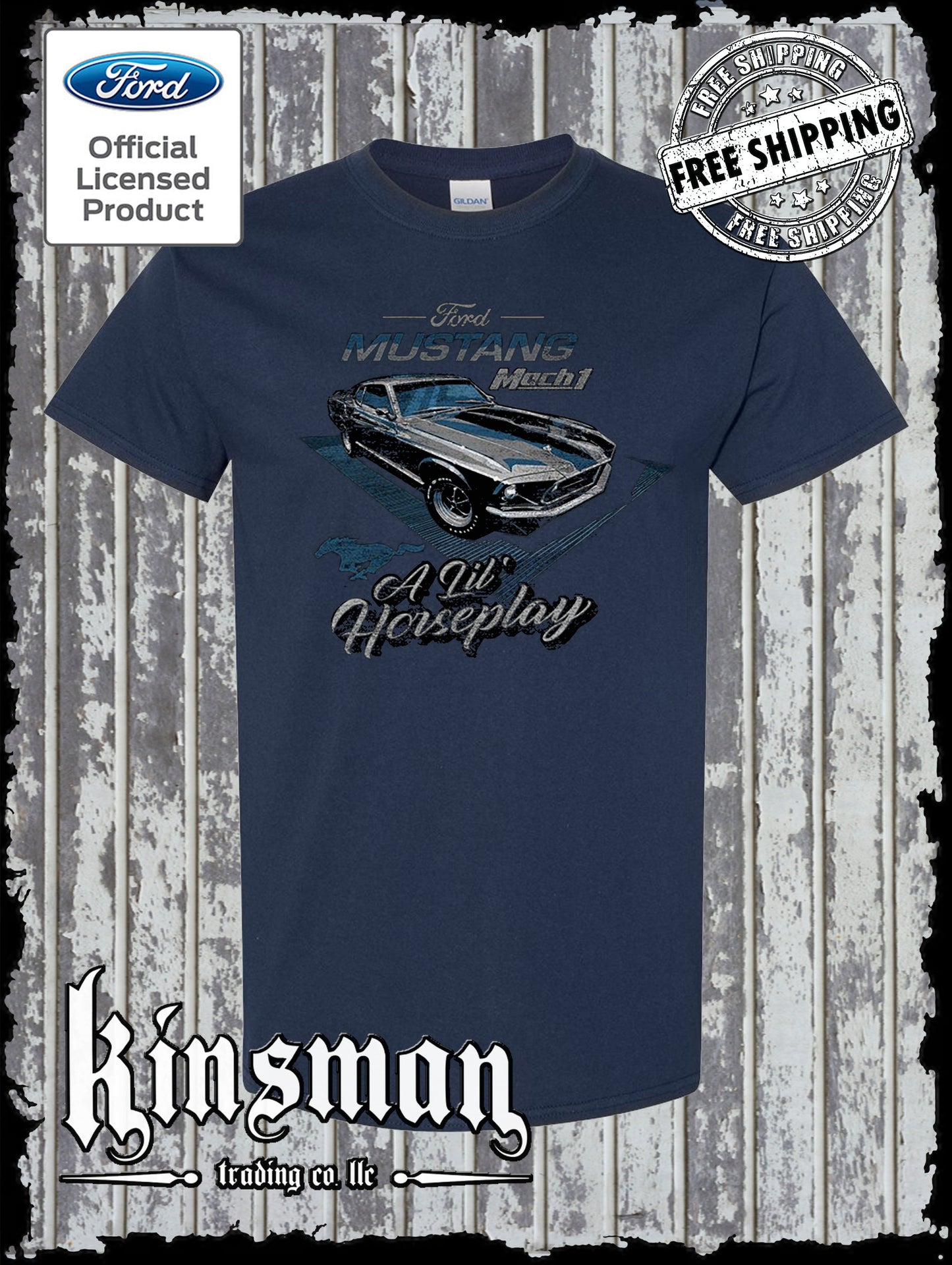 1969 Mustang Mach 1 A Lil' Horseplay T-Shirt