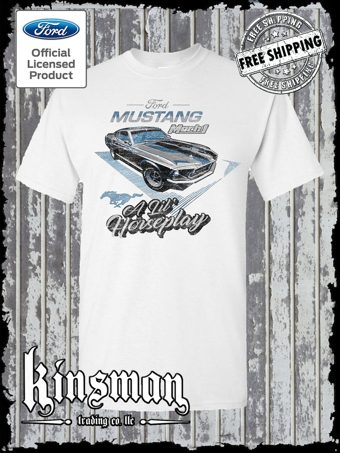 1969 Mustang Mach 1 A Lil' Horseplay T-Shirt