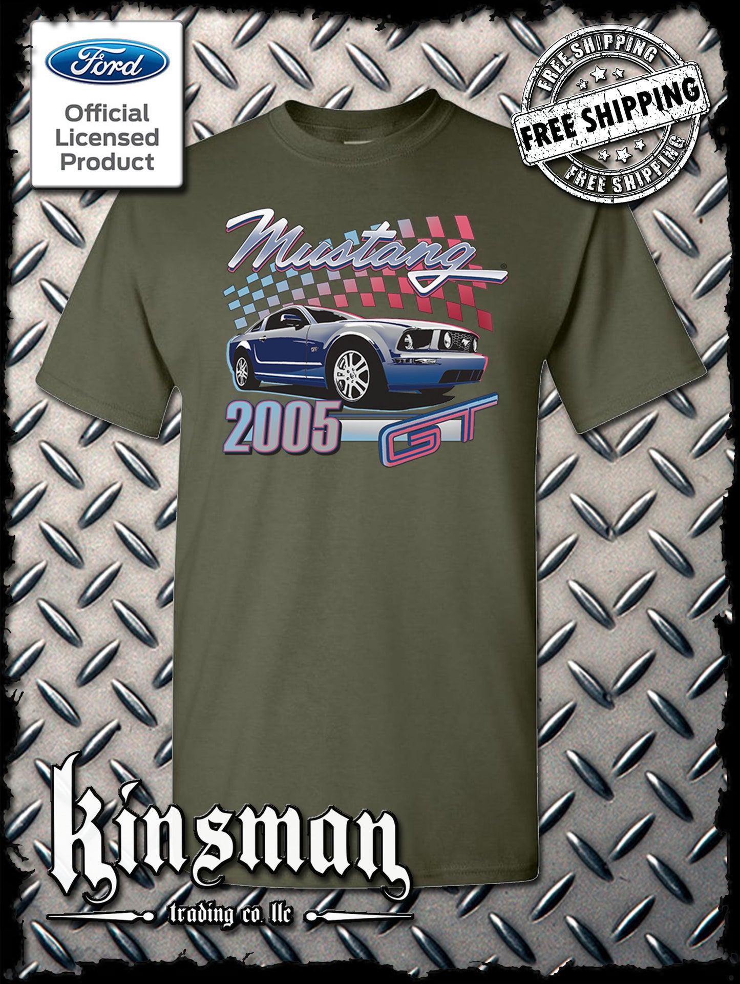 2005 Ford Mustang GT T-Shirt / Carrol Shelby Cobra