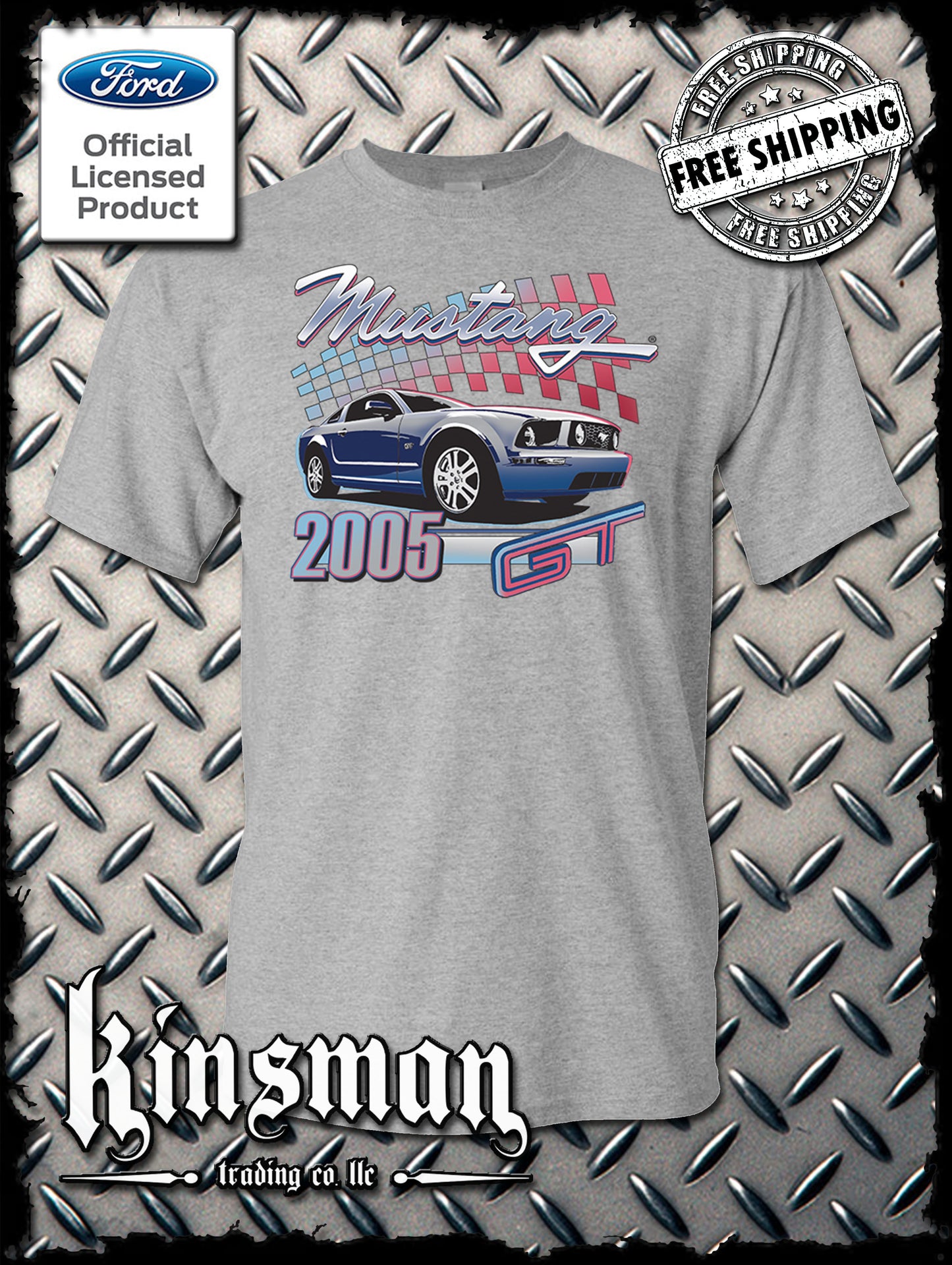 2005 Ford Mustang GT T-Shirt / Carrol Shelby Cobra