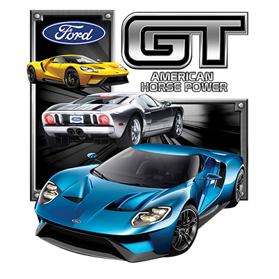 Ford GT 2-Sided Tank Top T-Shirt Mustang 500 Shelby Cobra American Horsepower