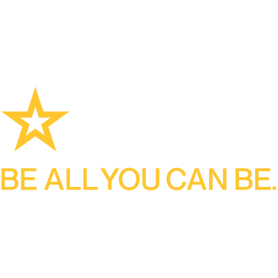 US Army Strip Logo Long Sleeve T-Shirt - Be All You Can Be