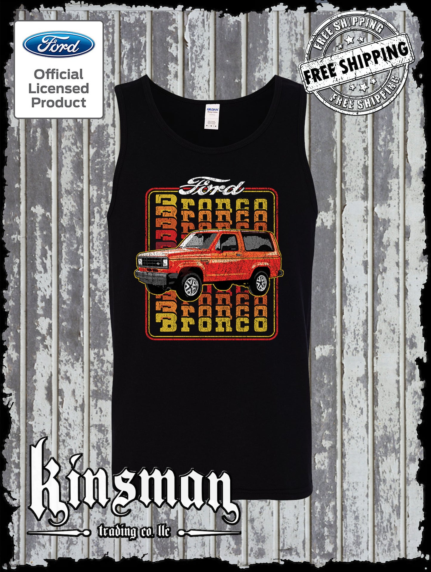 Ford Bronco 1983 Tank Top T-Shirt