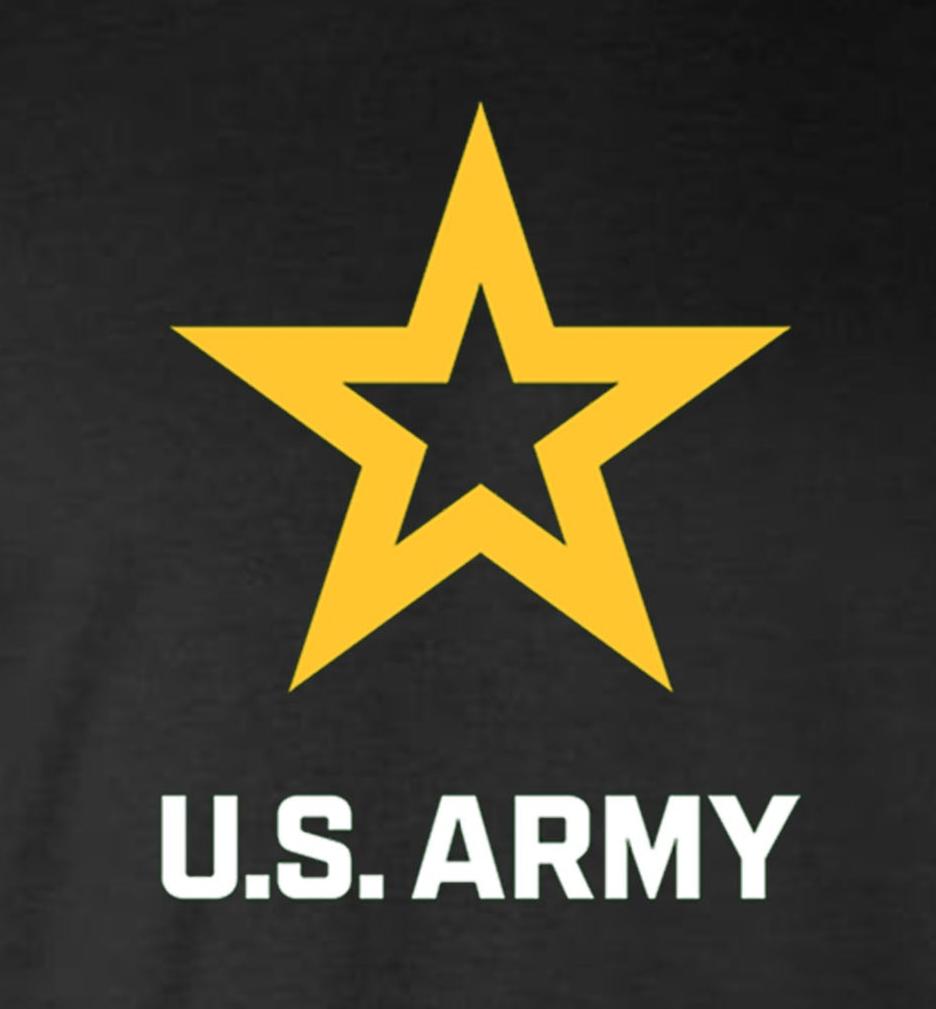 Army Star Logo Tank Top T-Shirt - United States of America Military Official / Licensed
