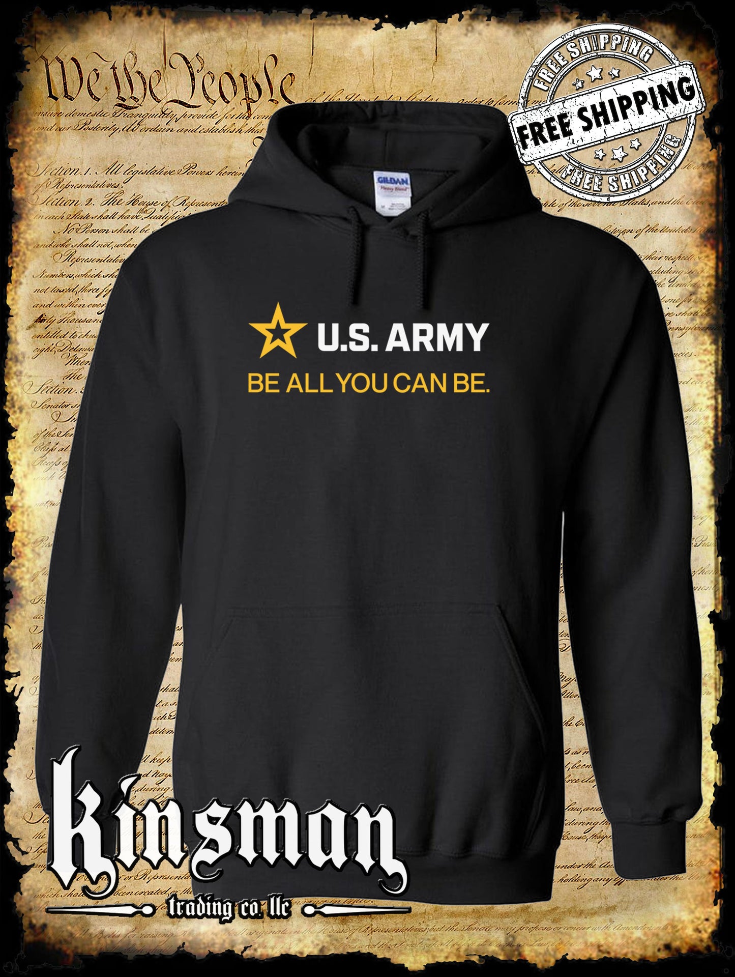 Army Strip Logo Hoodie / Sweatshirt