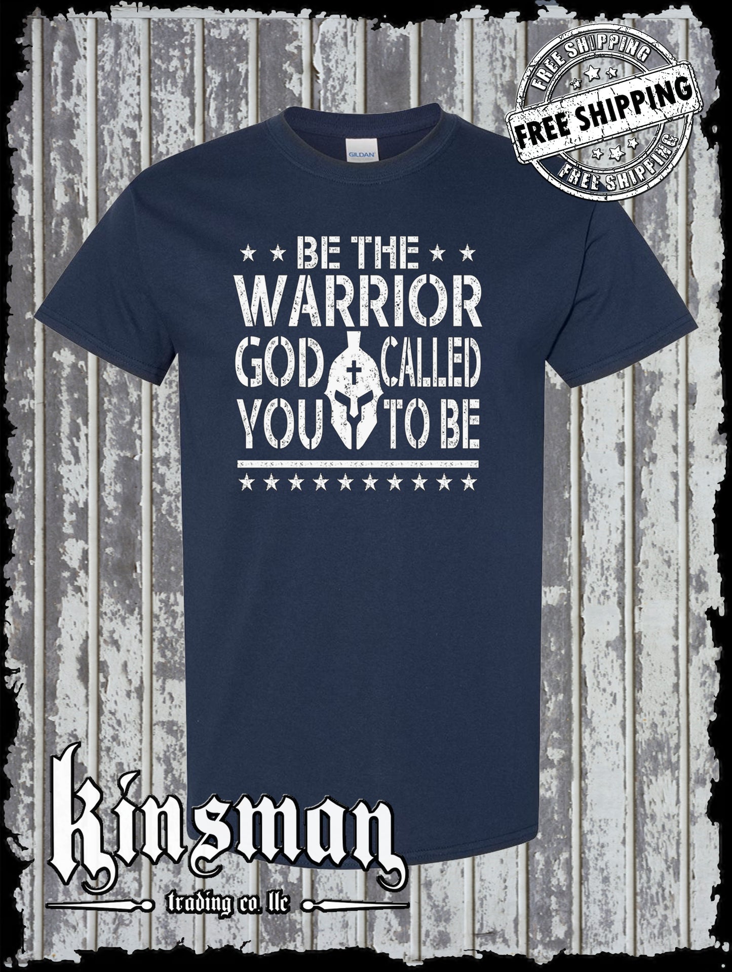 Be The Warrior God Called You To Be T-Shirt 2nd Amendment US
