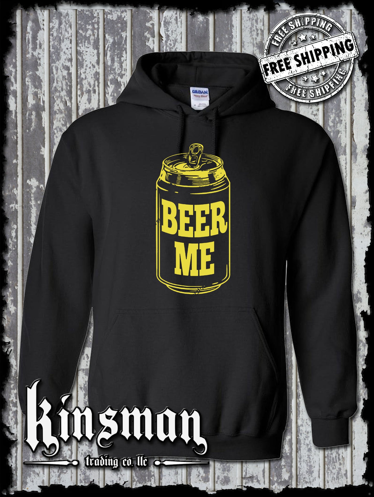 Beer Me Hoodie Sweatshirt / Funny Drinking Party Tee