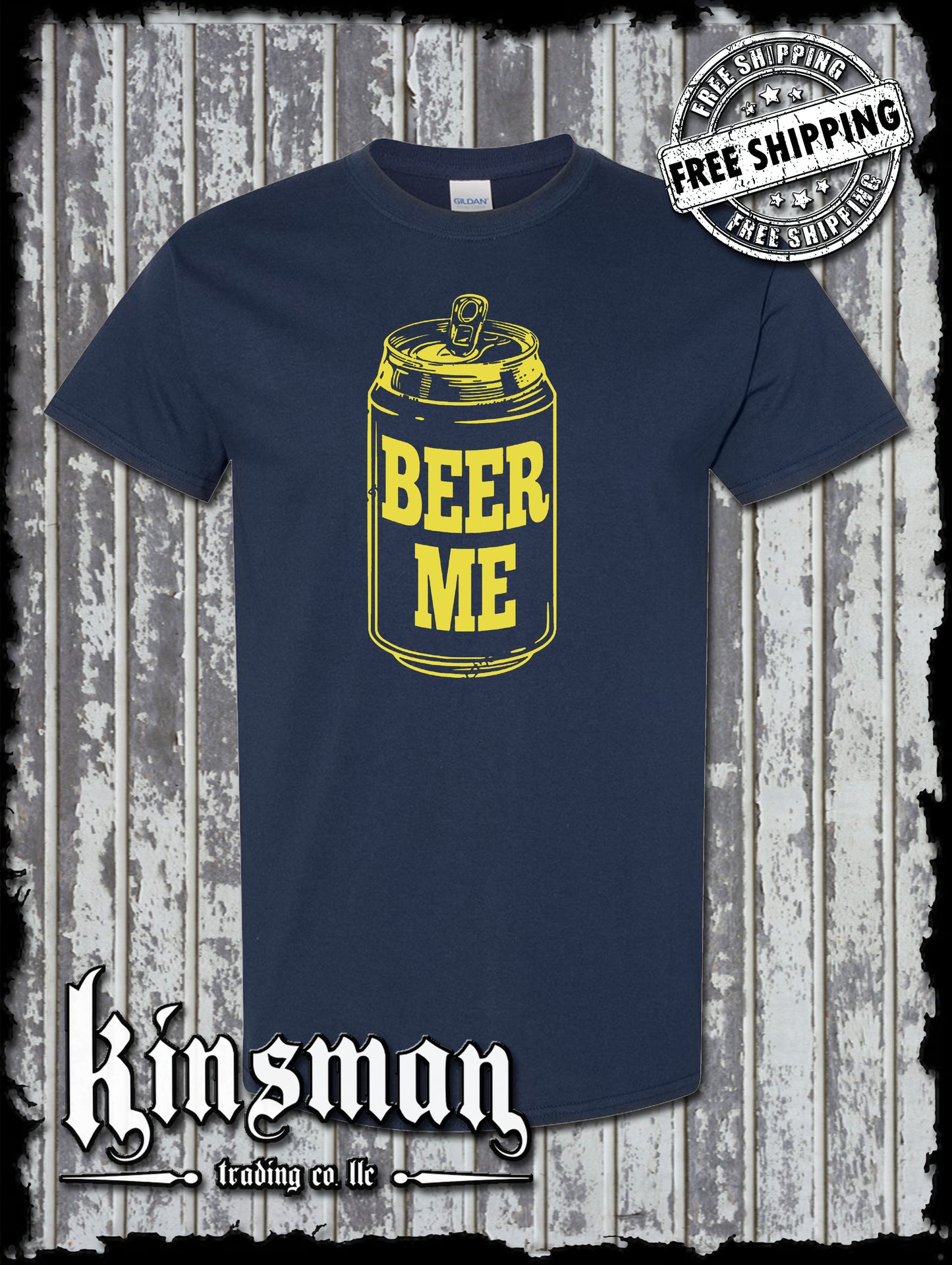 Beer Me T-Shirt / Funny Drinking Party Tee Bar Pub