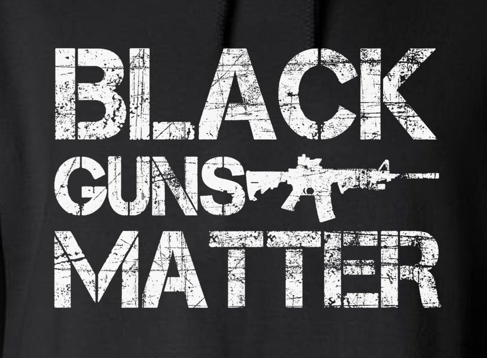 Black Guns Matter 2-Sided Hoodie / Sweatshirt
