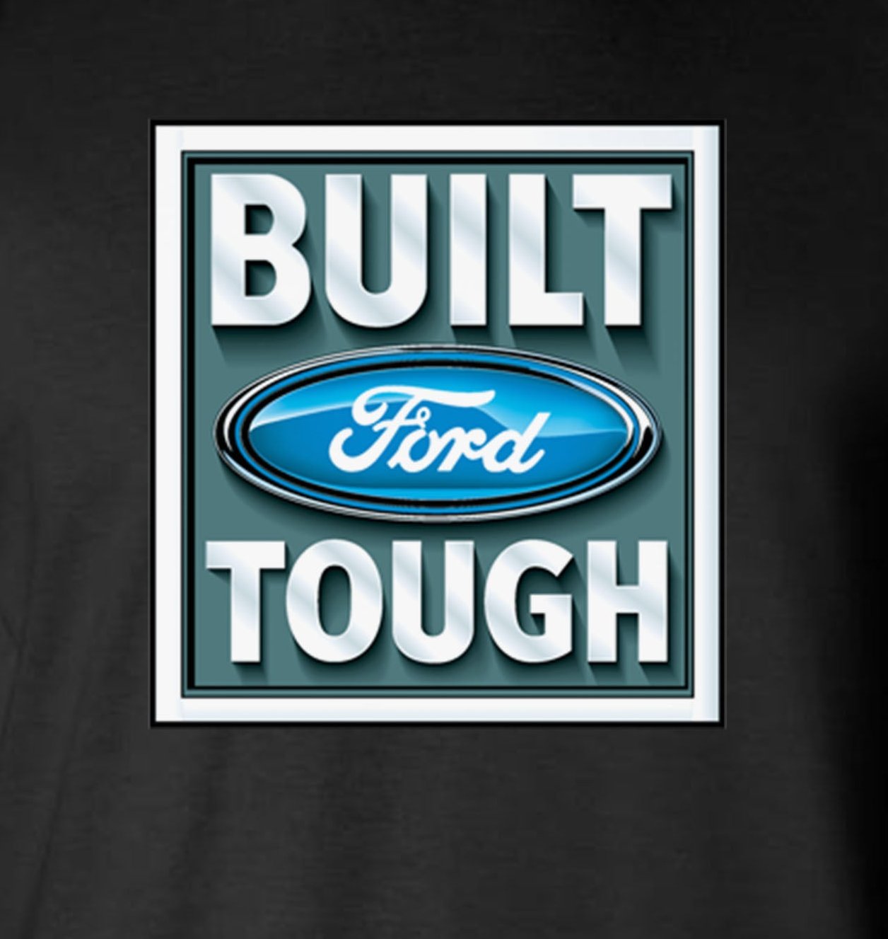 Built FORD Tough Logo Crest Hoodie / Sweatshirt