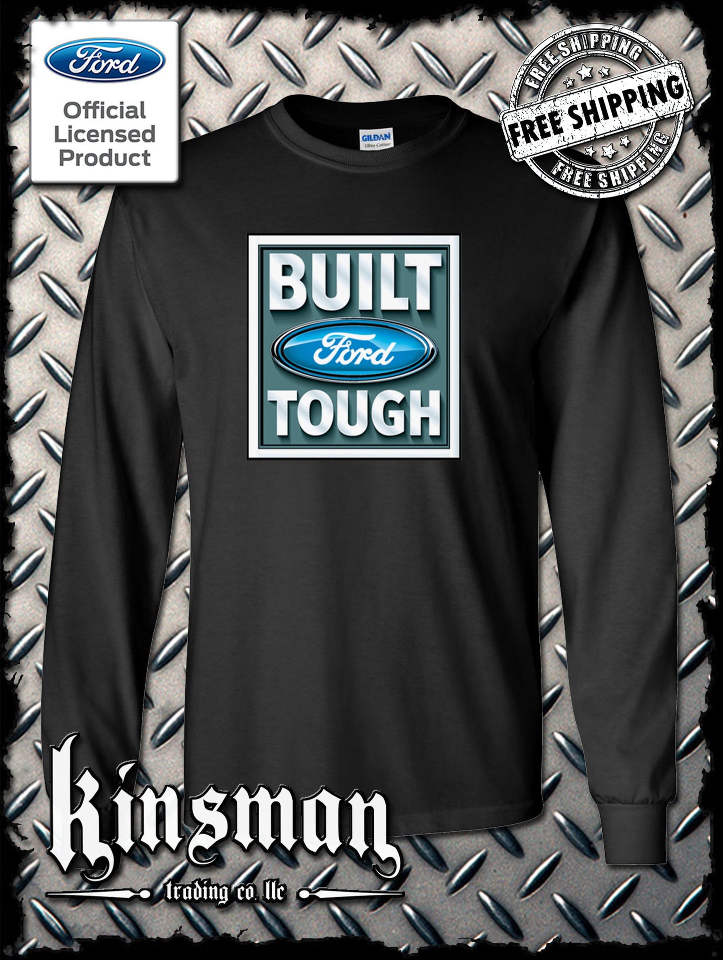 Built FORD Tough Logo Long Sleeve T-Shirt