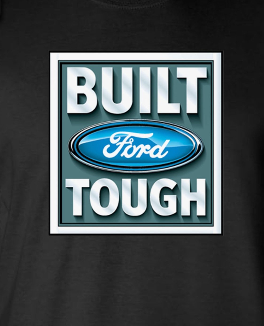 Built FORD Tough Logo Crest Tank Top T-Shirt