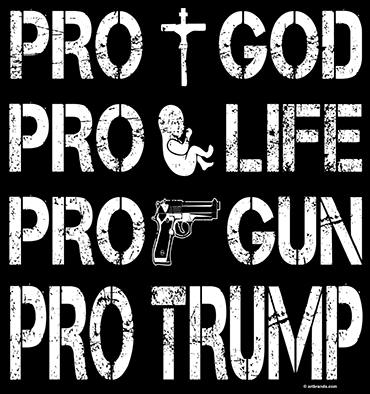 Pro Trump Life Guns Long Sleeve T-Shirt Trump 2024 USA United States of America