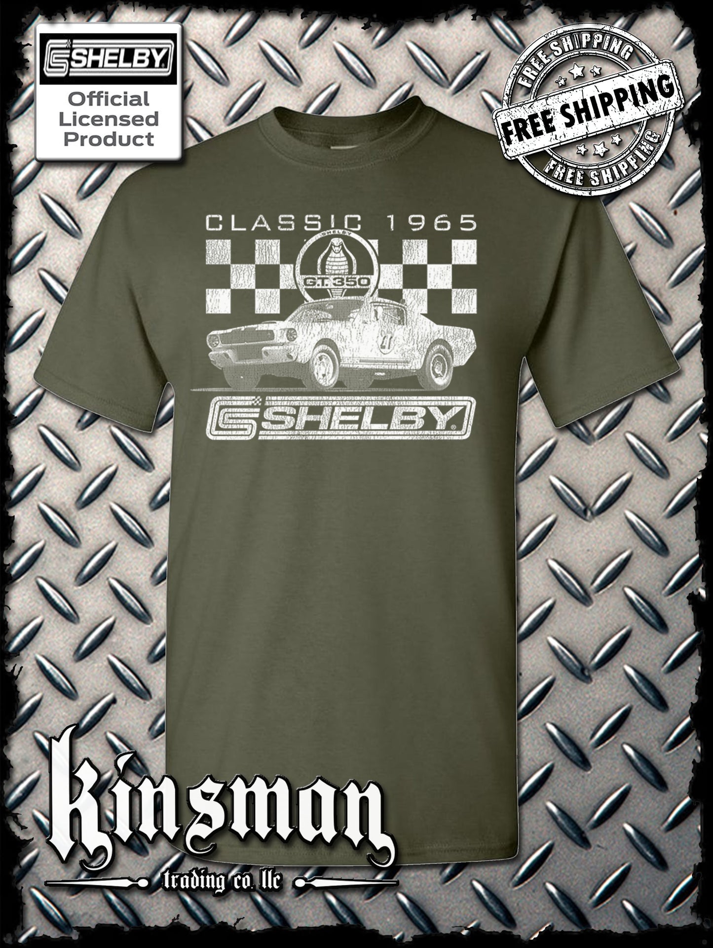 Carroll Shelby Classic 1965 Cobra T-Shirt