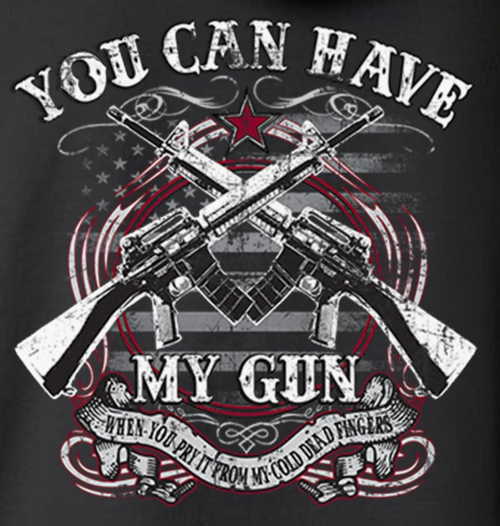 Have My Gun, Pry It From My Cold DEAD Fingers 2nd Amendment Hoodie / Sweatshirt
