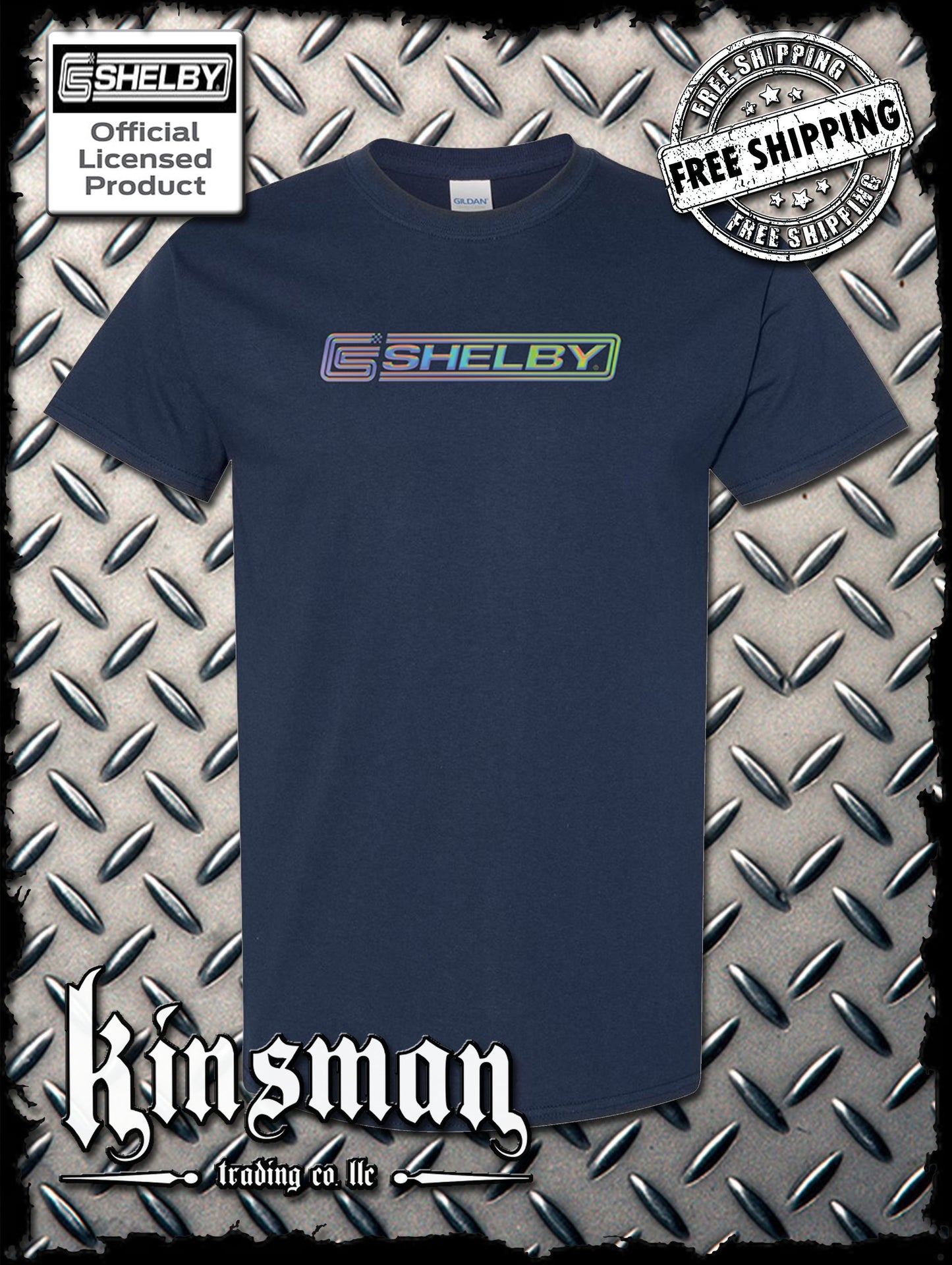 Carroll Shelby Color Logo T-Shirt