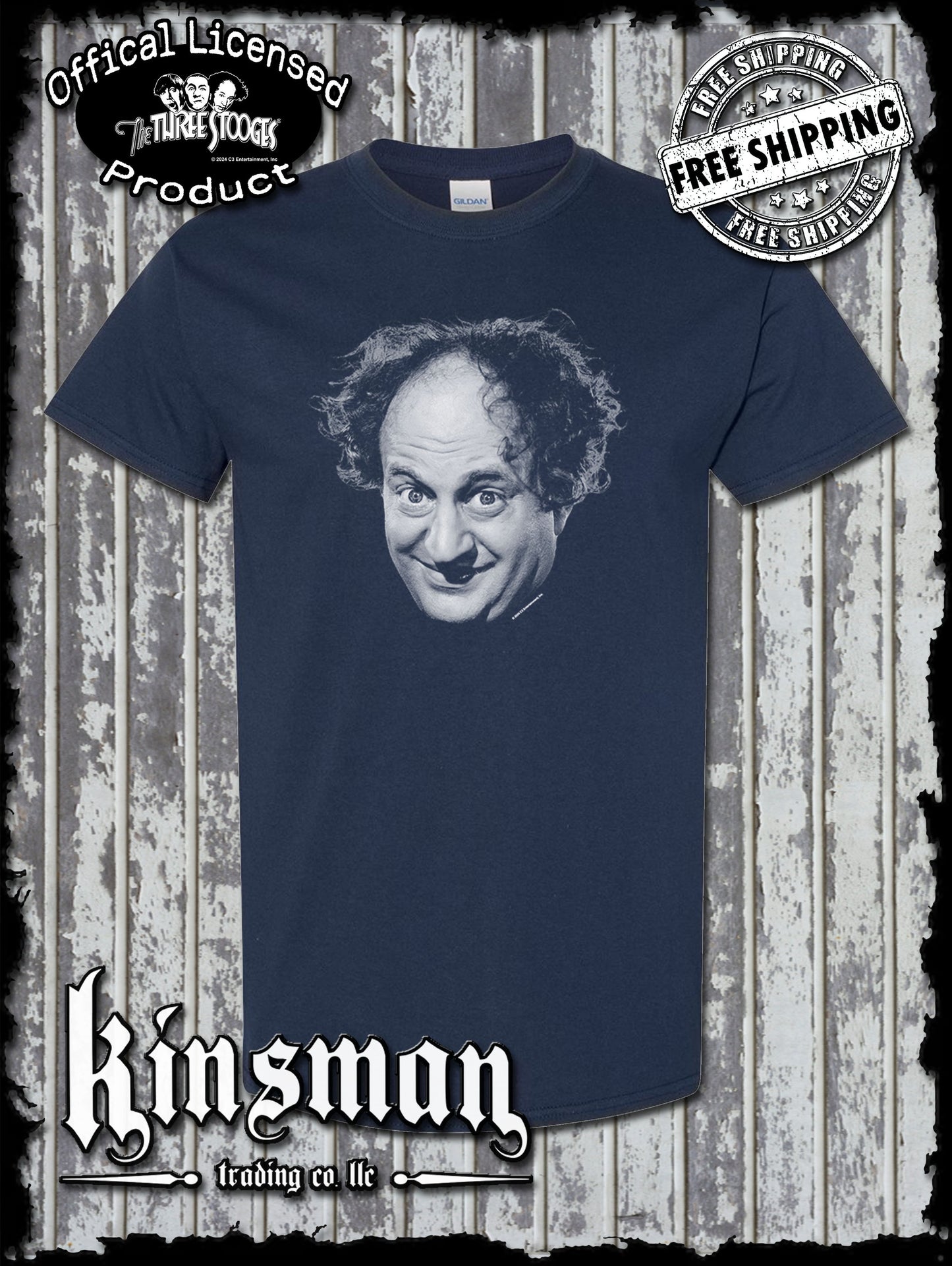 Three Stooges Larry T-Shirt