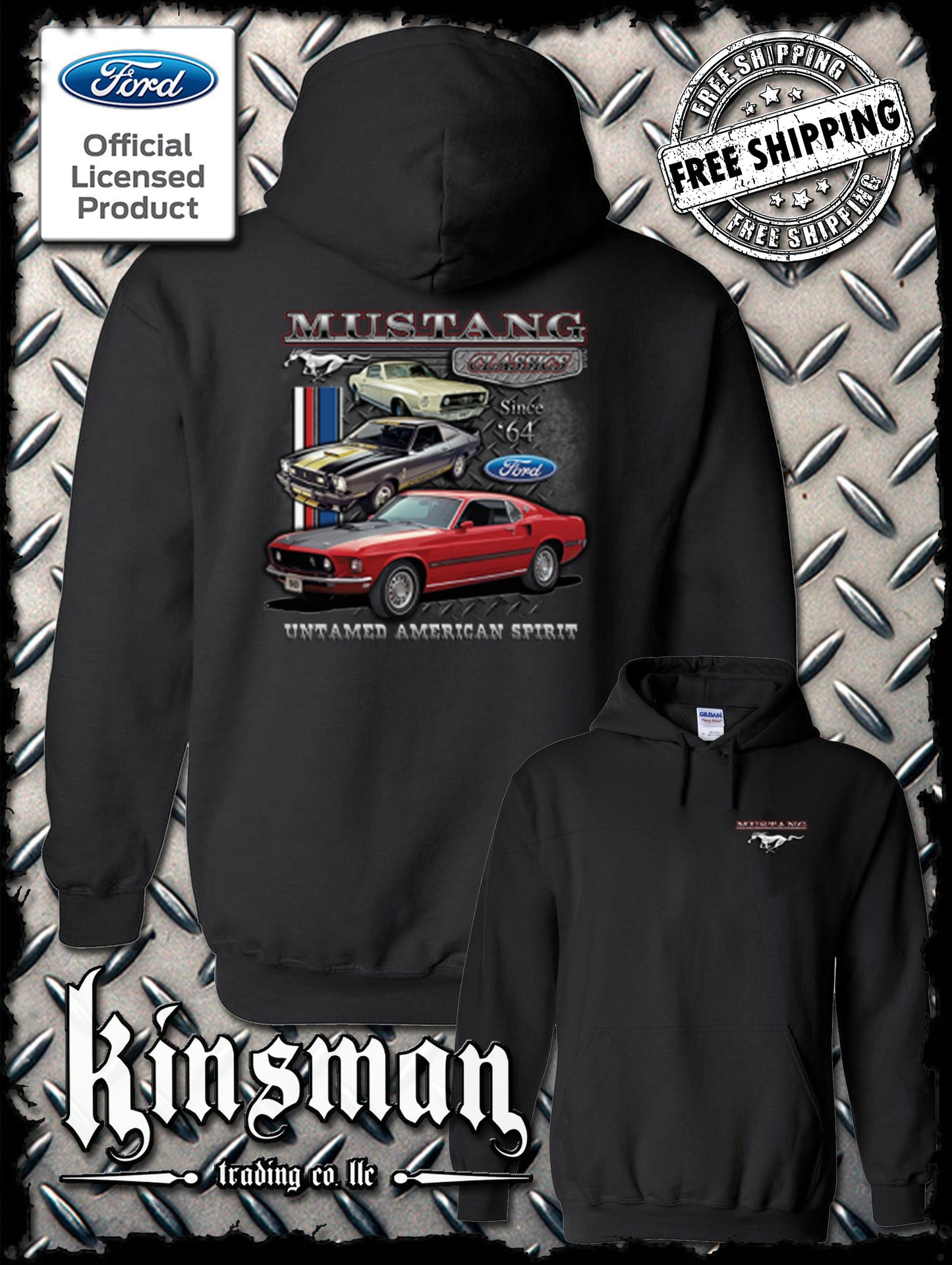 Ford Mustang Untamed Since '64 Hoodie / Sweatshirt