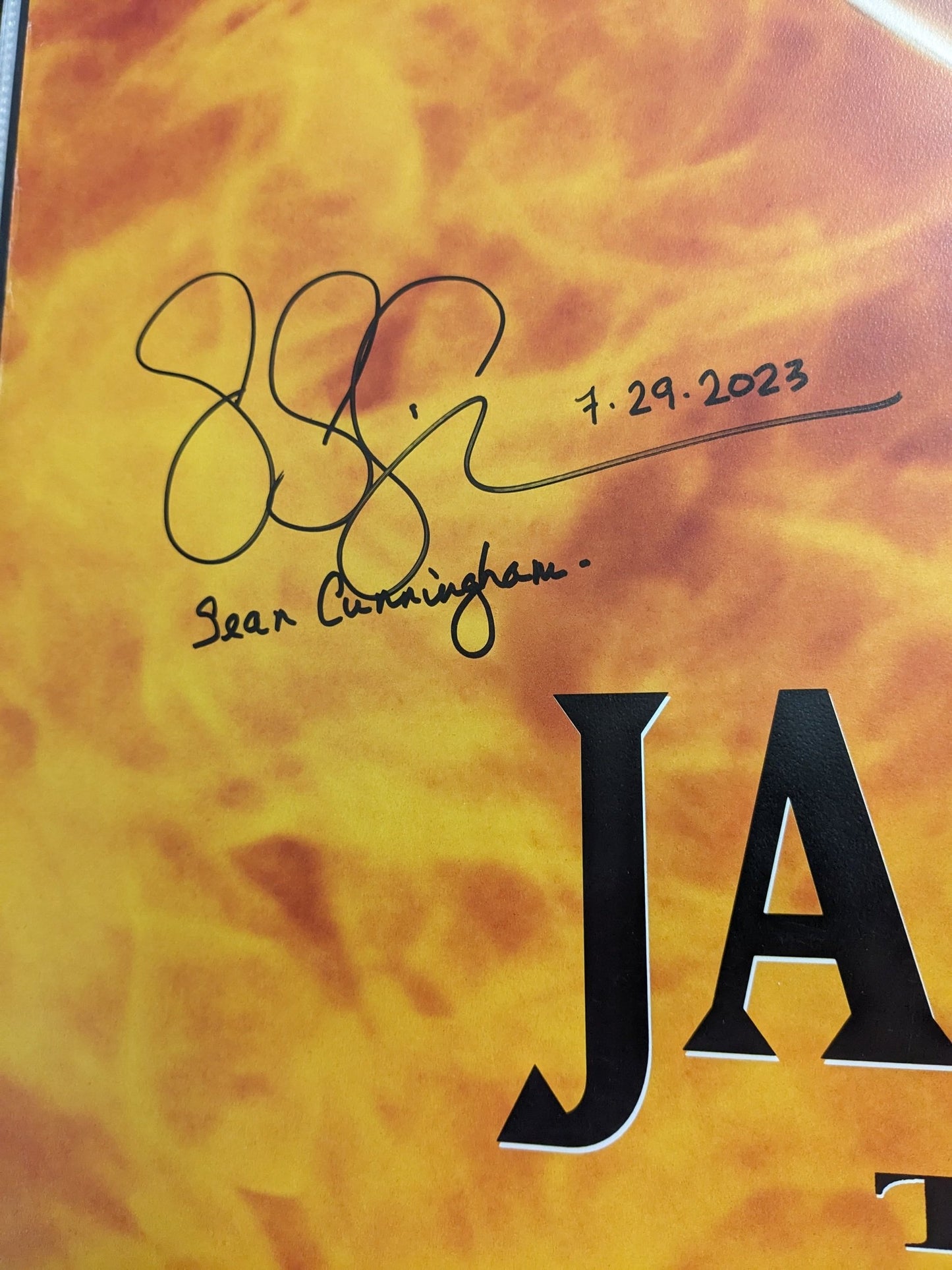 Jason Goes To Hell 27x40 DS One Sheet Poster Signed Kane Hodder & Sean Cunningham Friday the 13th