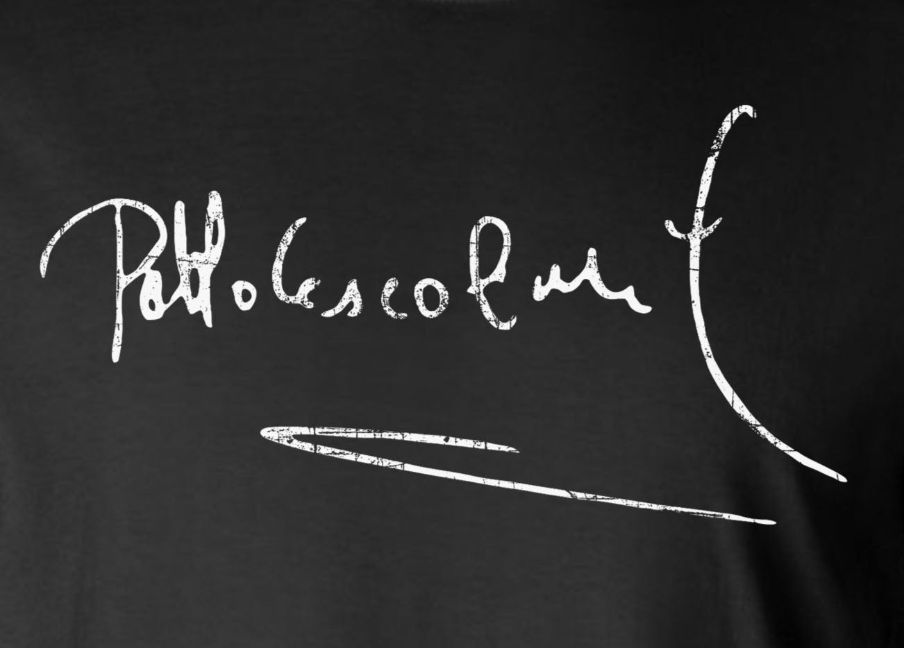 Pablo Escobar Signature Long Sleeve T-Shirt - Colombia NARCOS Plata O Plomo