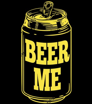 Beer Me Hoodie Sweatshirt / Funny Drinking Party Tee