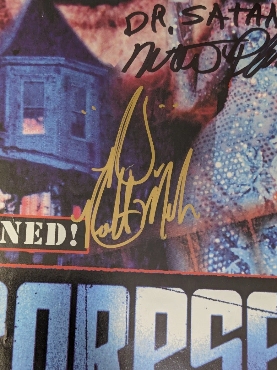 House of 1000 Corpses 11x17 Poster Signed x5 Sid Haig Karen Black Moseley Mukes