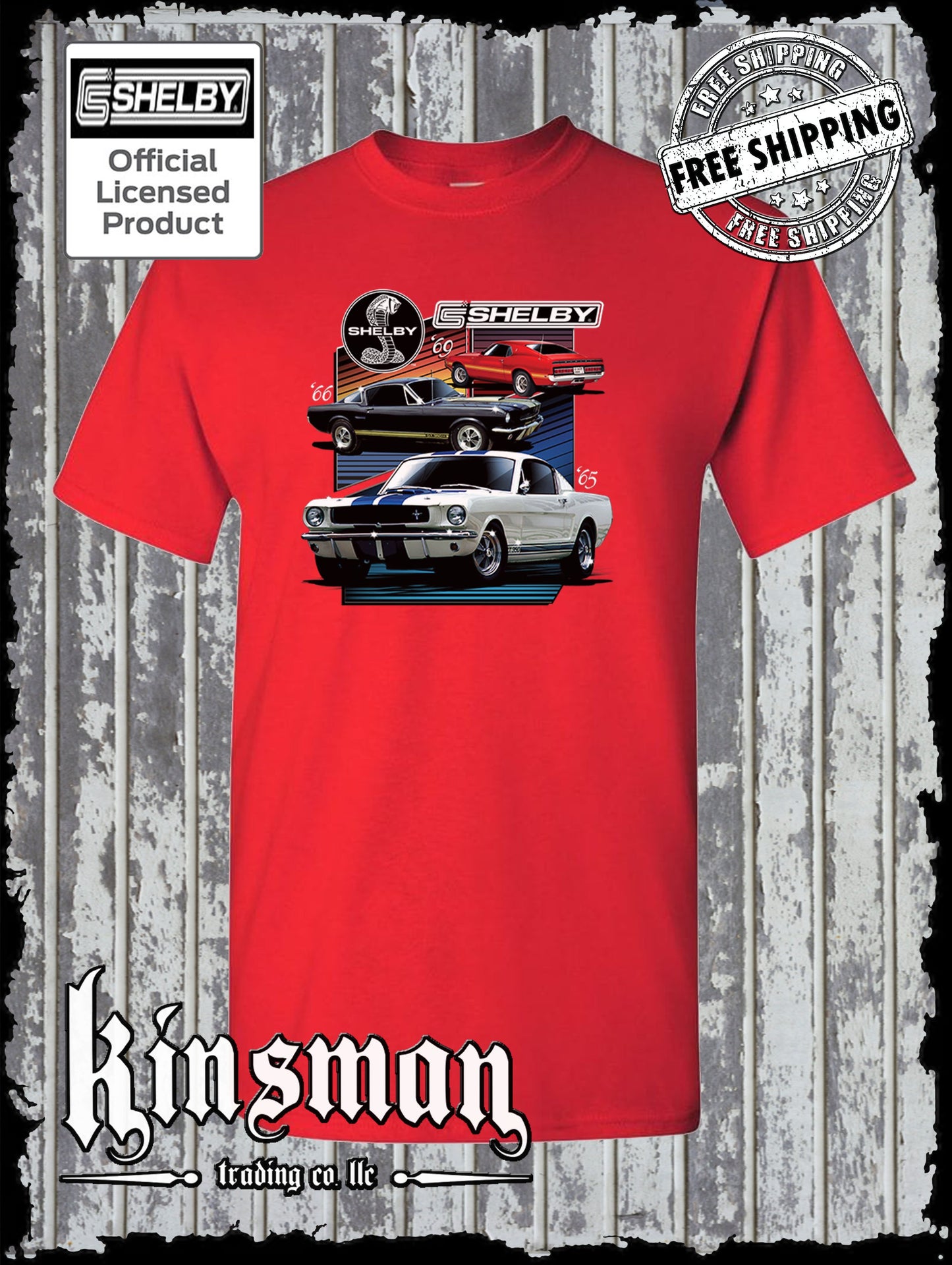 Various Shelby Ford Mustang T-Shirt