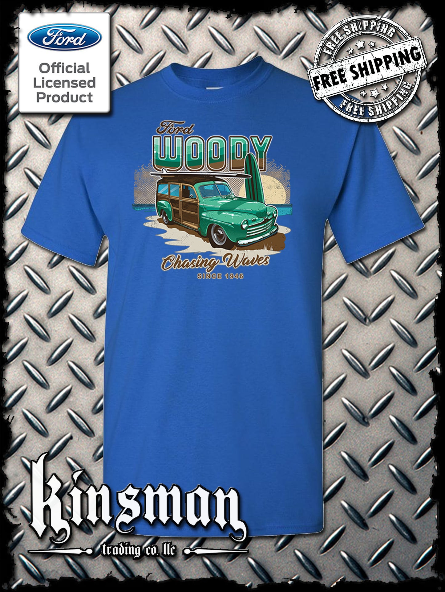 1946 Ford Woody Wagon T-Shirt