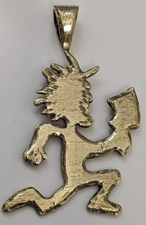 Insane Clown Posse 10k Gold Vintage 1999 Hatchetman Charm ICP Detroit Hip Hop