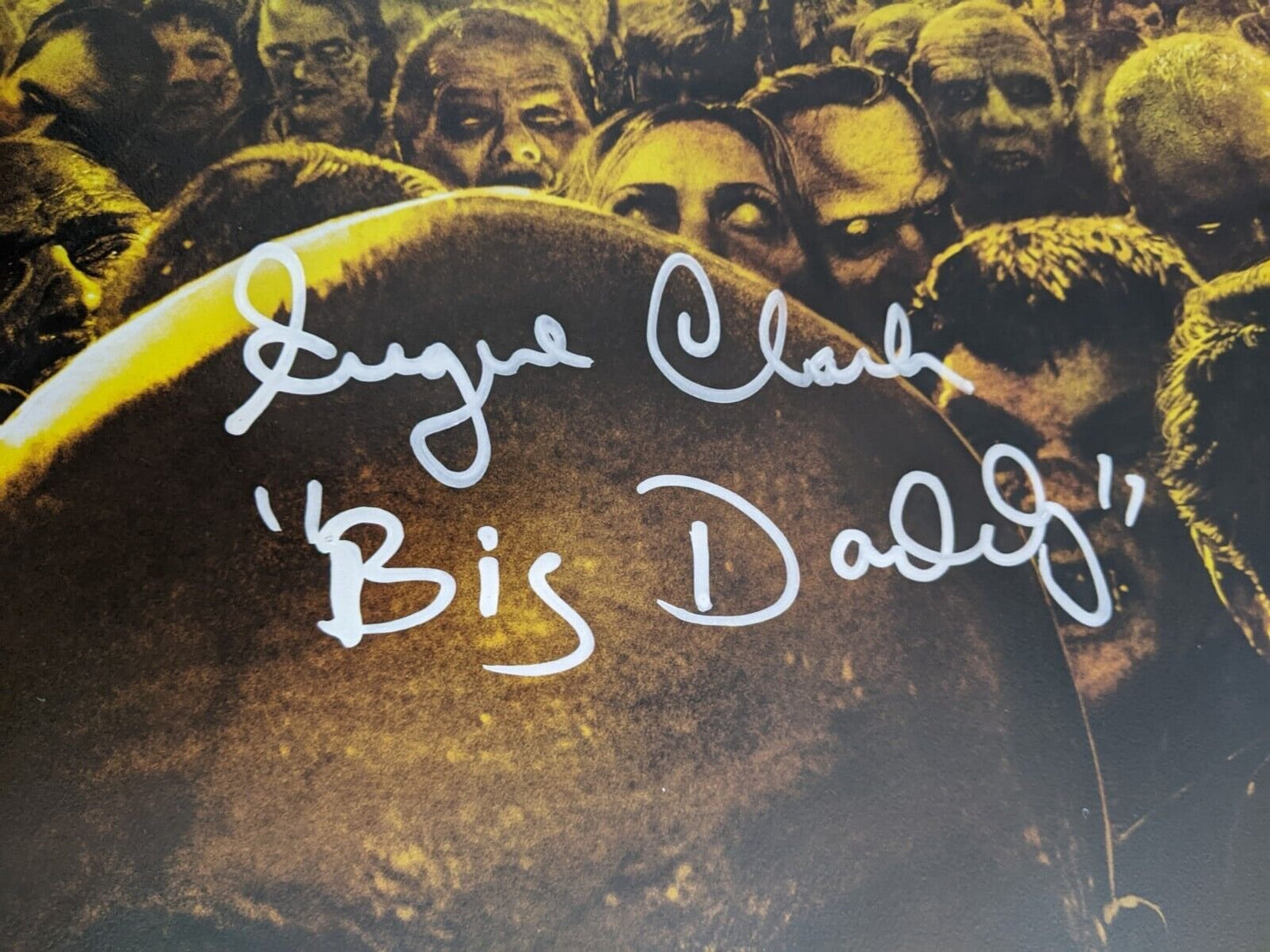 George A Romero Land of the Dead 27x40 One Sheet Poster Signed by Eugene Clark