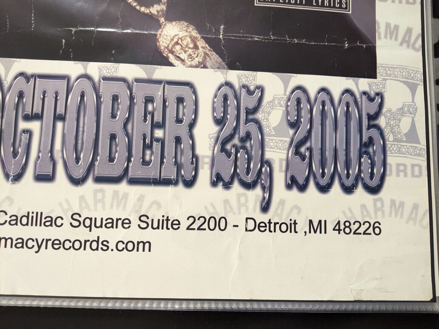 Dayton Family Bootleg The Product 18x24 Promo Poster Flint Rap Hip Hop