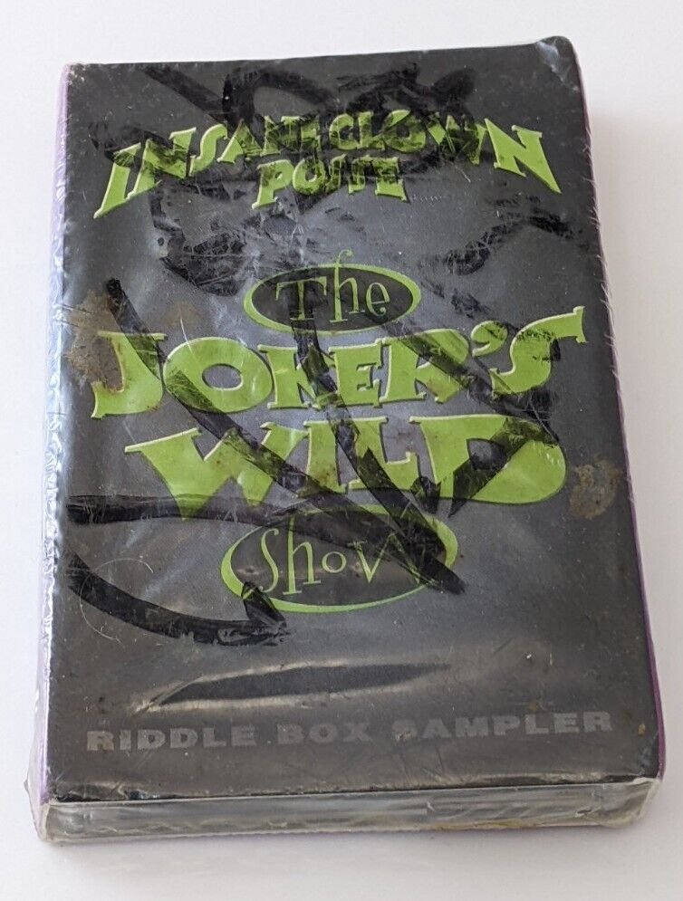 Sealed Joker's Wild Cassette Tape 1st Press Signed 2 Dope Insane Clown Posse ICP