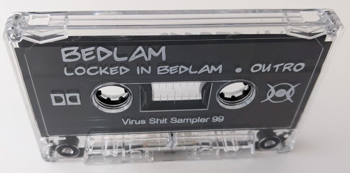 Virus Sampler 99 Halfbreed Bedlam Cassette Horrorcore KGP ICP House of Krazees
