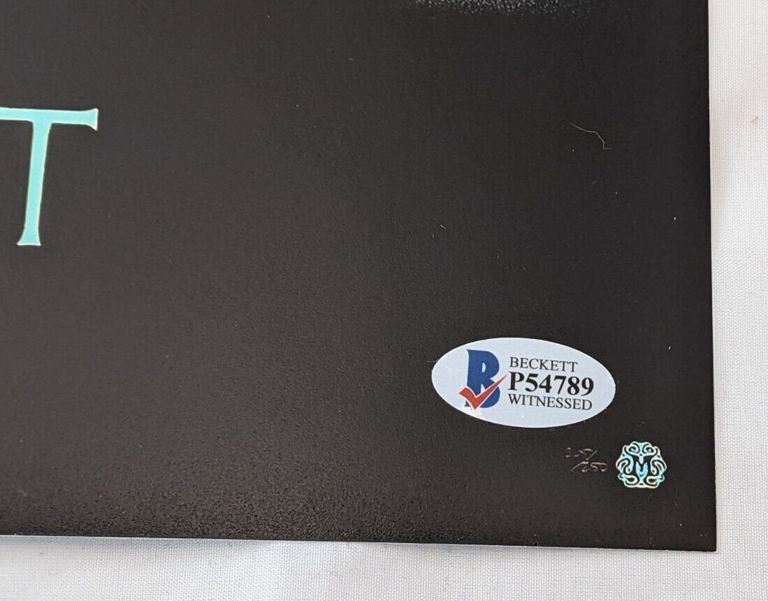 Linda Blair Autographed / Signed The Exorcist 11x17 Poster Beckett Witnessed BAS