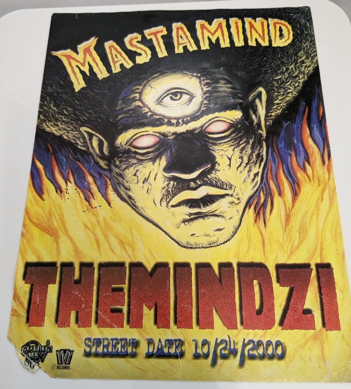 Mastamind Themindzi 8.5x11 Flyer / Press Release Street Esham Natas ICP Detroit