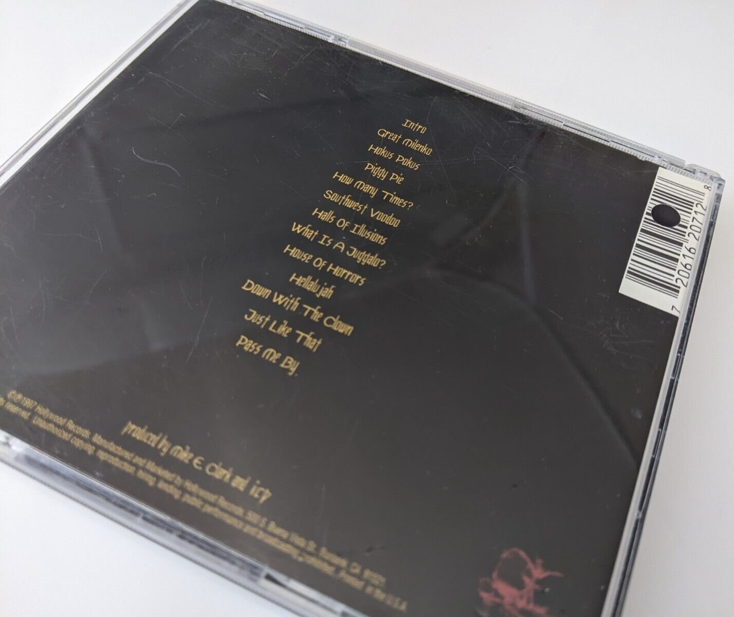 Insane Clown Posse ICP Great Milenko Hollywood Records Red CD w/ Hype Sticker