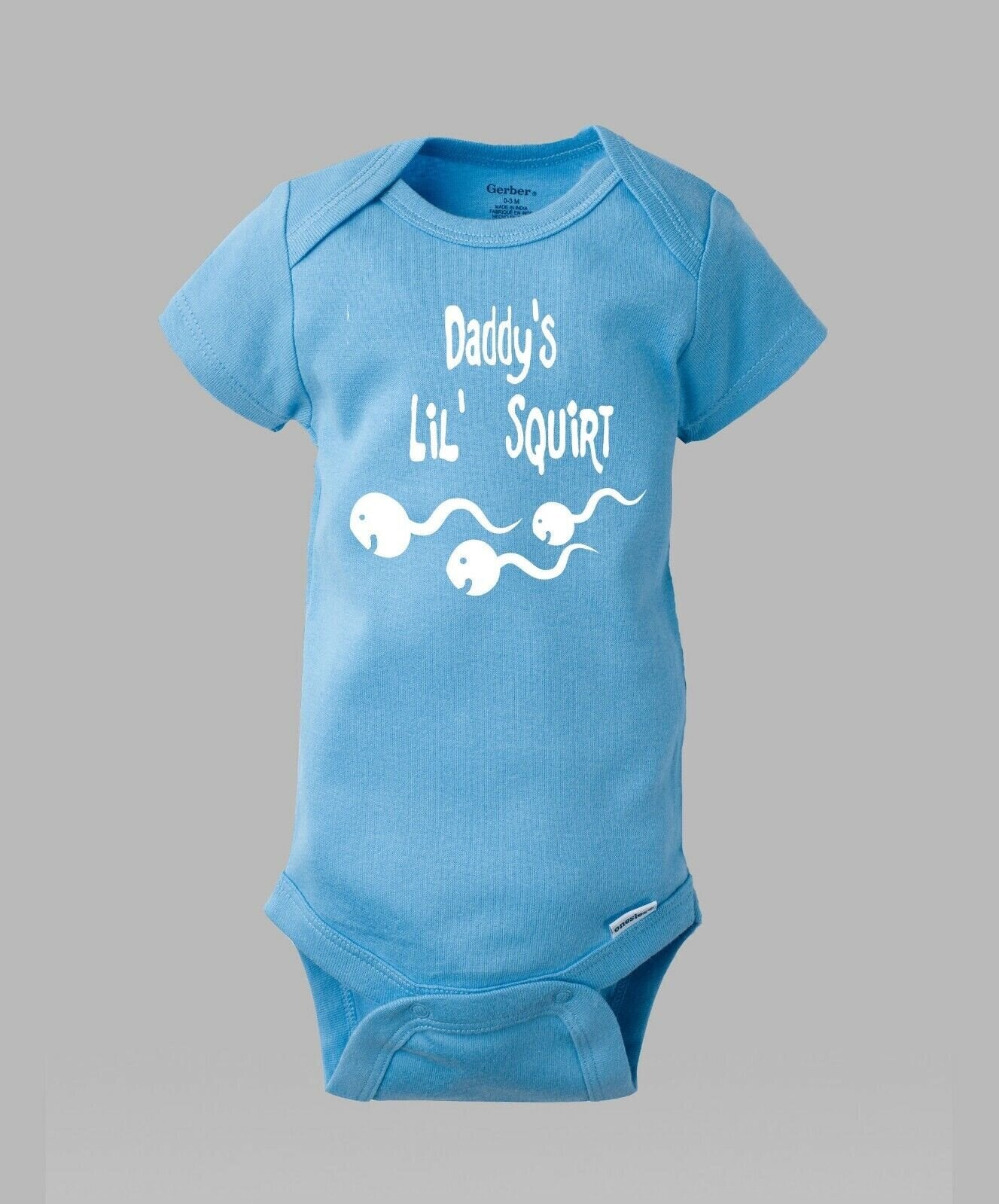 Daddy's Lil Squirt - FUNNY Baby / Infant Gerber Onesie One Piece Shirt Romper