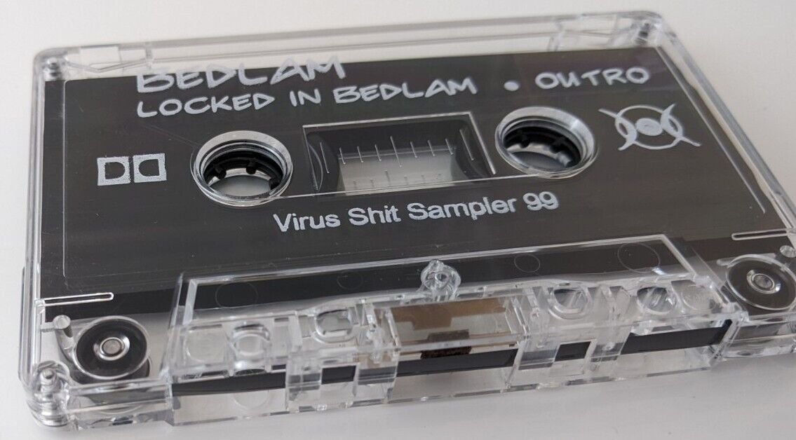 Virus Sampler 99 Halfbreed Bedlam Cassette Horrorcore KGP ICP House of Krazees