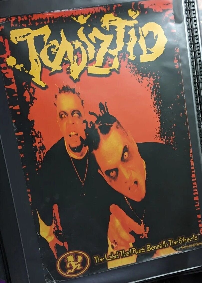 Twiztid Label Beneath the Streets 24x37 Poster Insane Clown Posse ICP