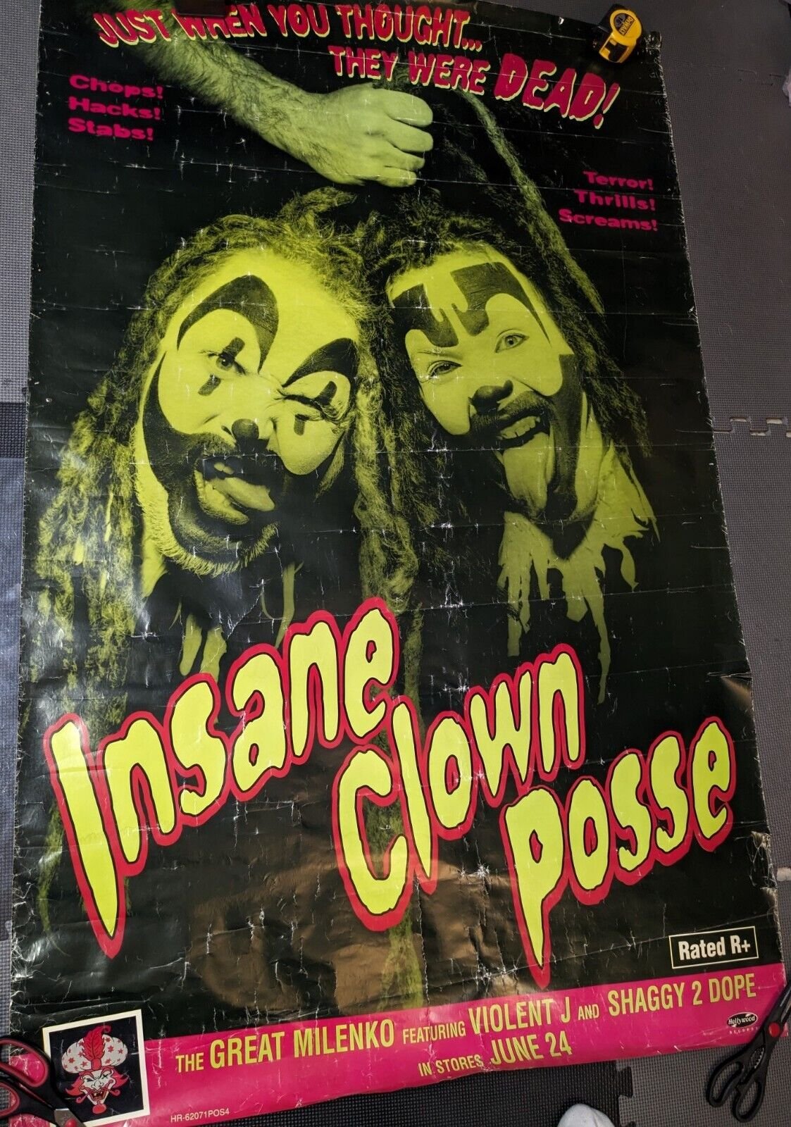 Insane Clown Posse ICP Original JWYTTWD Vintage Great Milenko Promo Poster